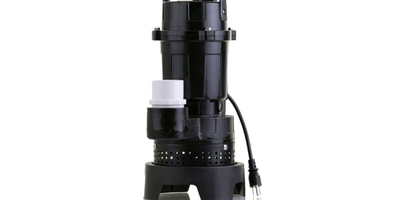 Sump pump installation